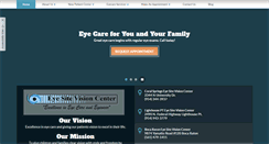 Desktop Screenshot of eyesitevision.com